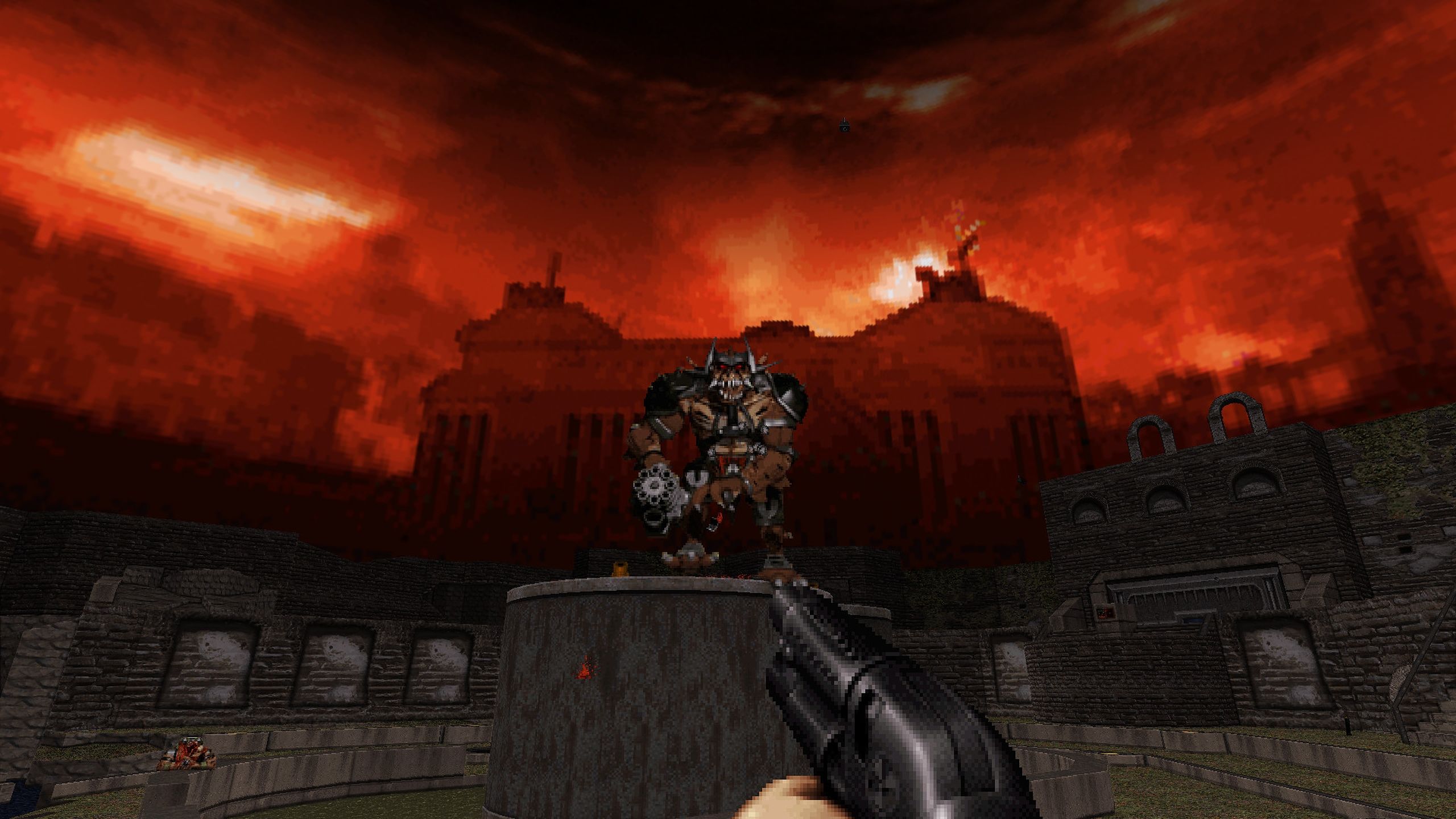 Screenshot from the game Duke Nukem 3D.