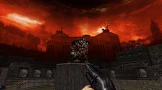 Screenshot from the game Duke Nukem 3D.