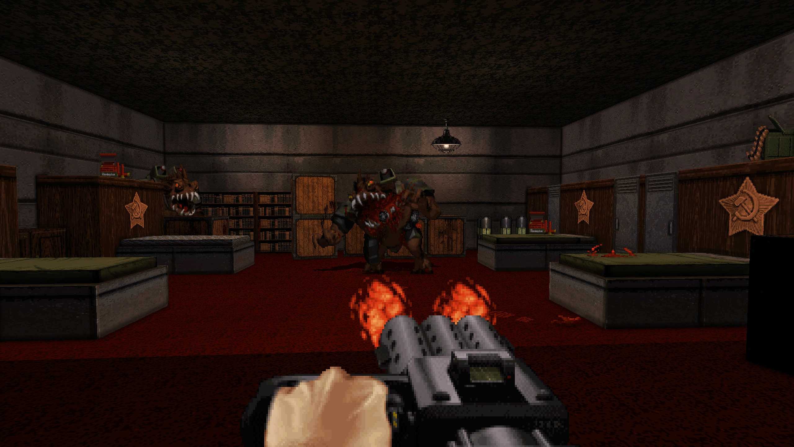 Screenshot from the game Duke Nukem 3D.