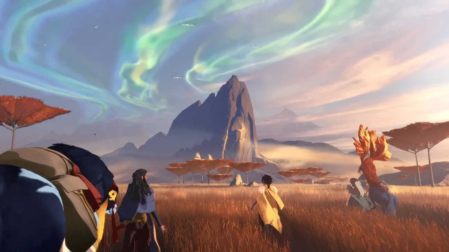 A screenshot of prerelease gameplay from Everwild