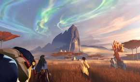 A screenshot of prerelease gameplay from Everwild