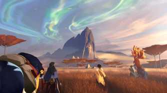 A screenshot of prerelease gameplay from Everwild