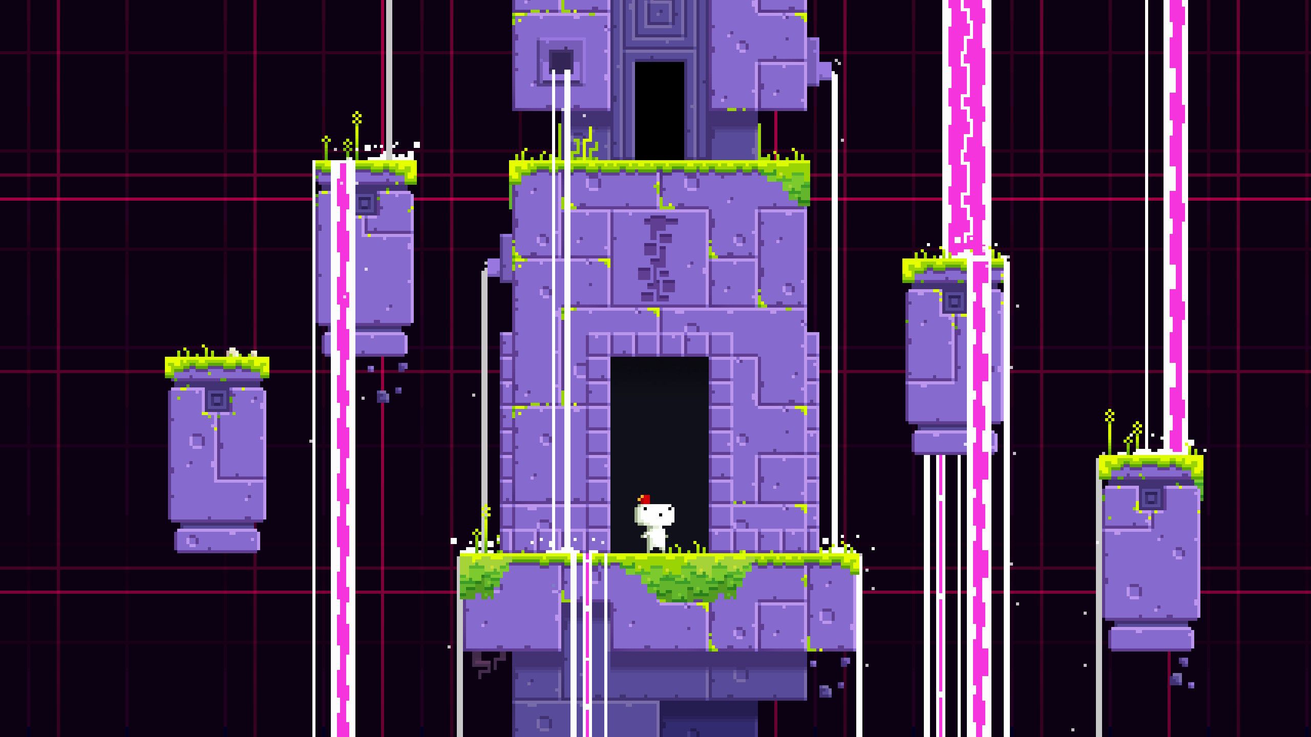 Screenshot from the game FEZ.