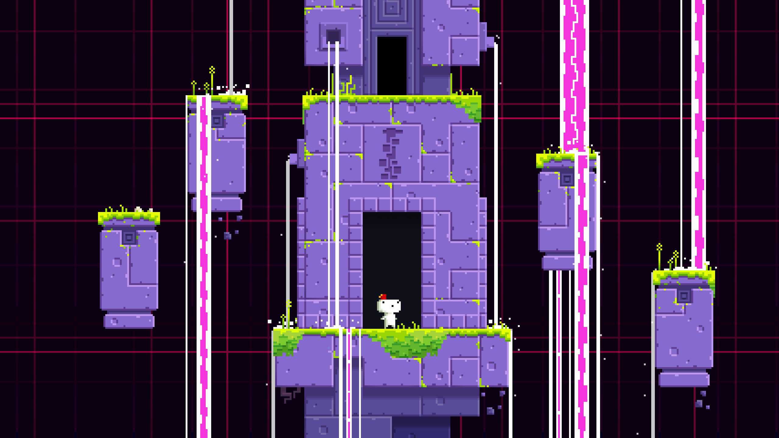 Screenshot from the game FEZ.