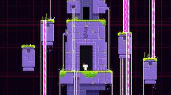 Screenshot from the game FEZ.