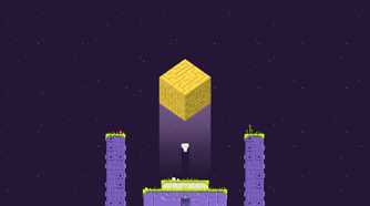 Screenshot from the game FEZ.