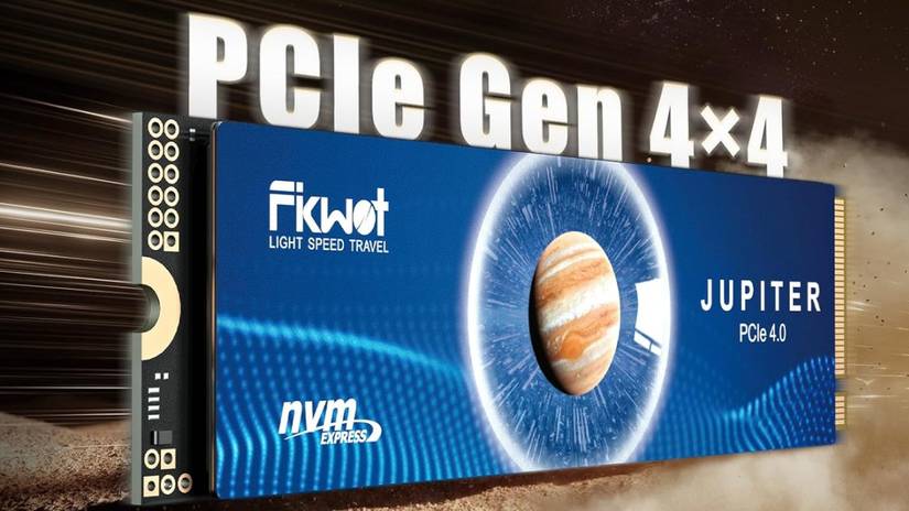 Fikwot FX991 4TB M.2 SSD PCIe Gen4x4 最大転送速度 7300MB/秒(R:7300MB/s