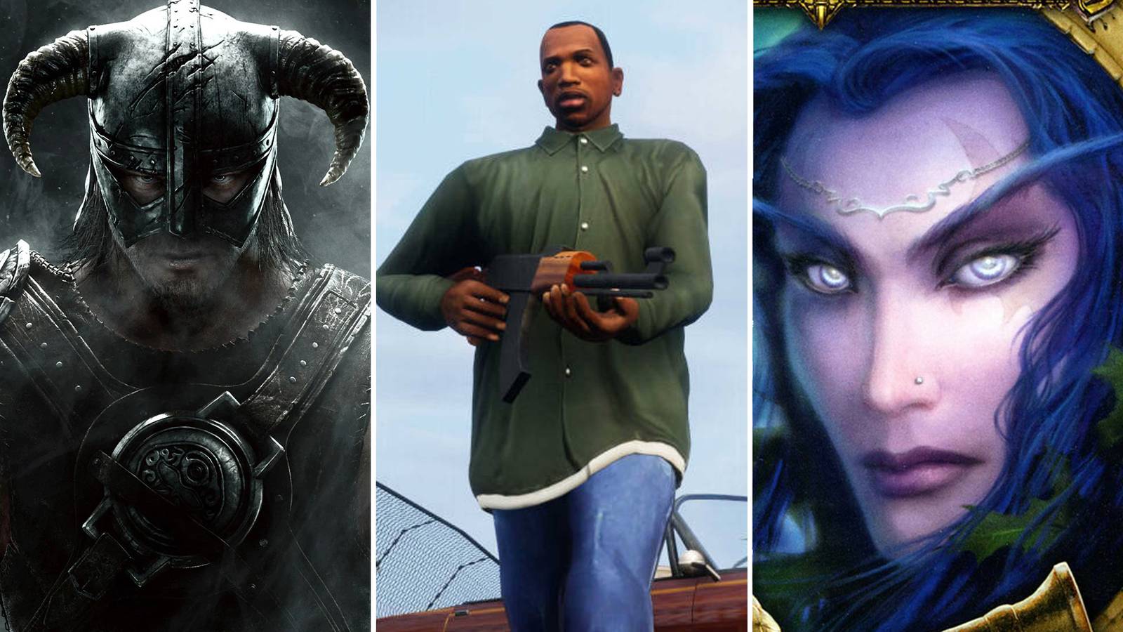A combination of games with funny internet memes tied to them