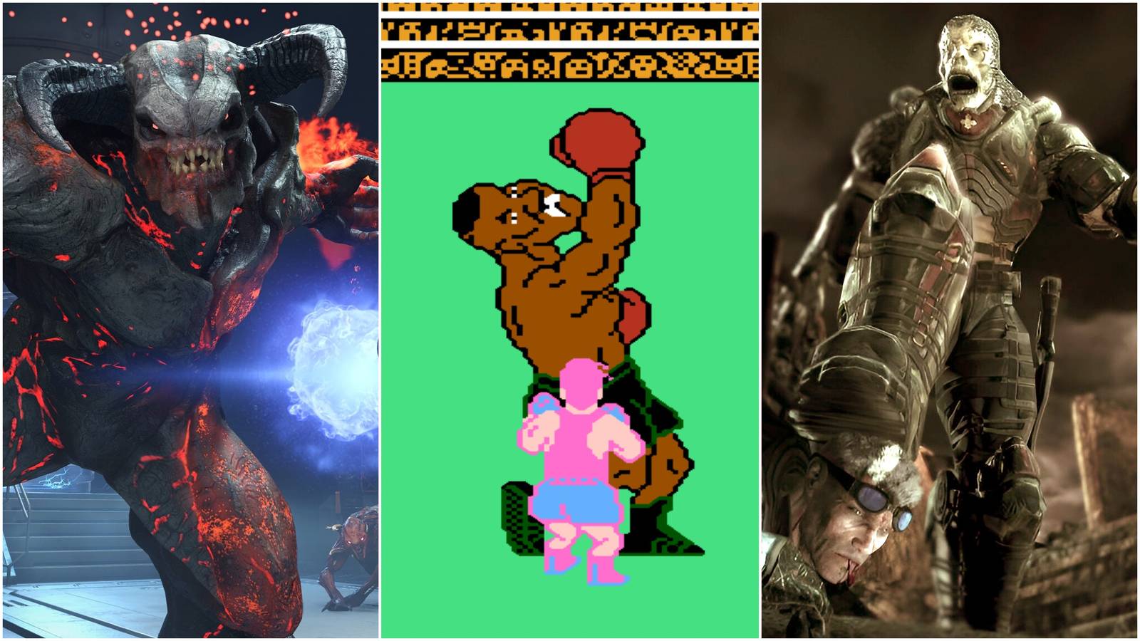 Feats of strength in gaming.