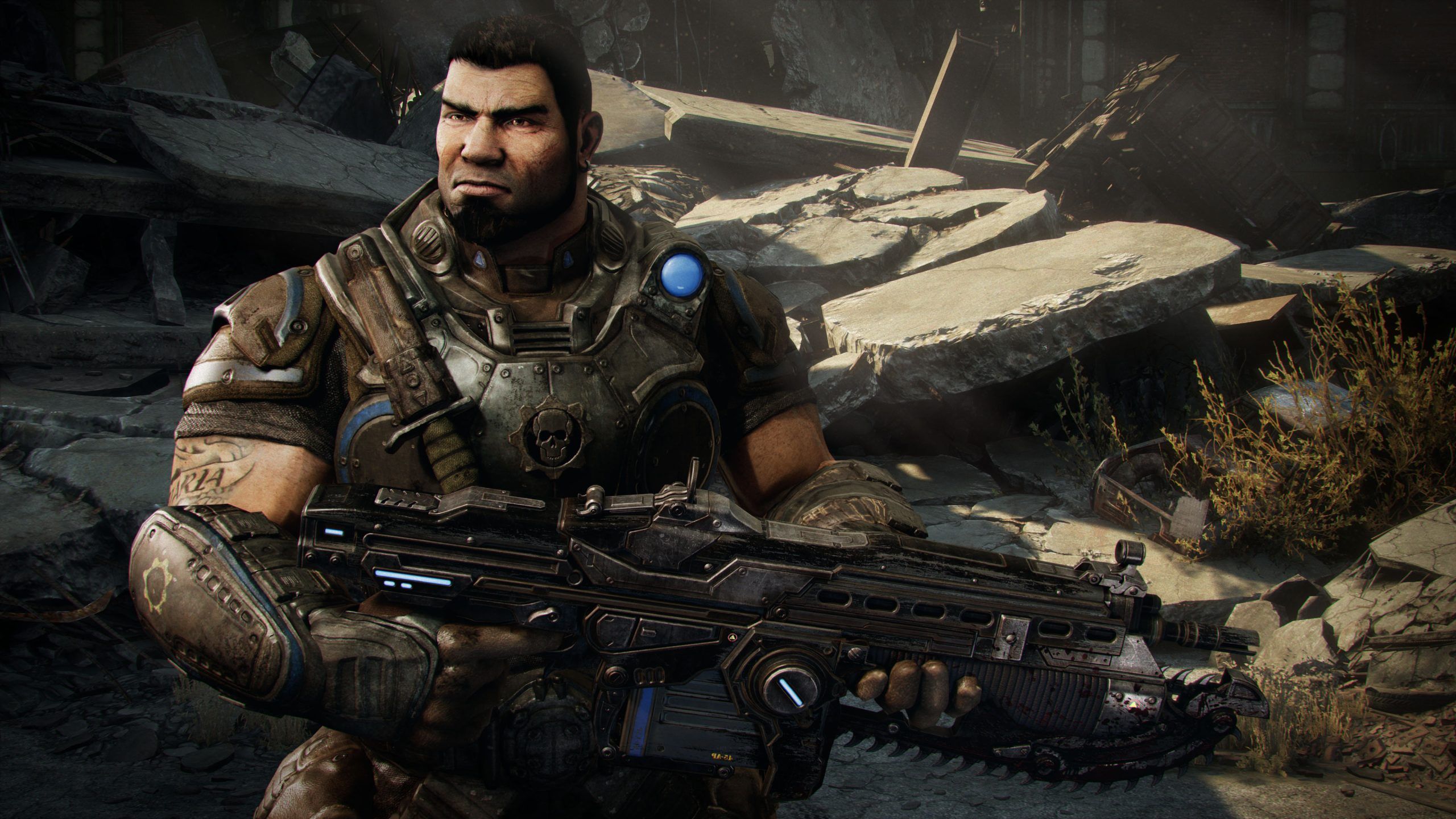 Dominic Santiago in Gears of War: Reloaded.