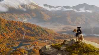 Screenshot from Ghost of Yotei.