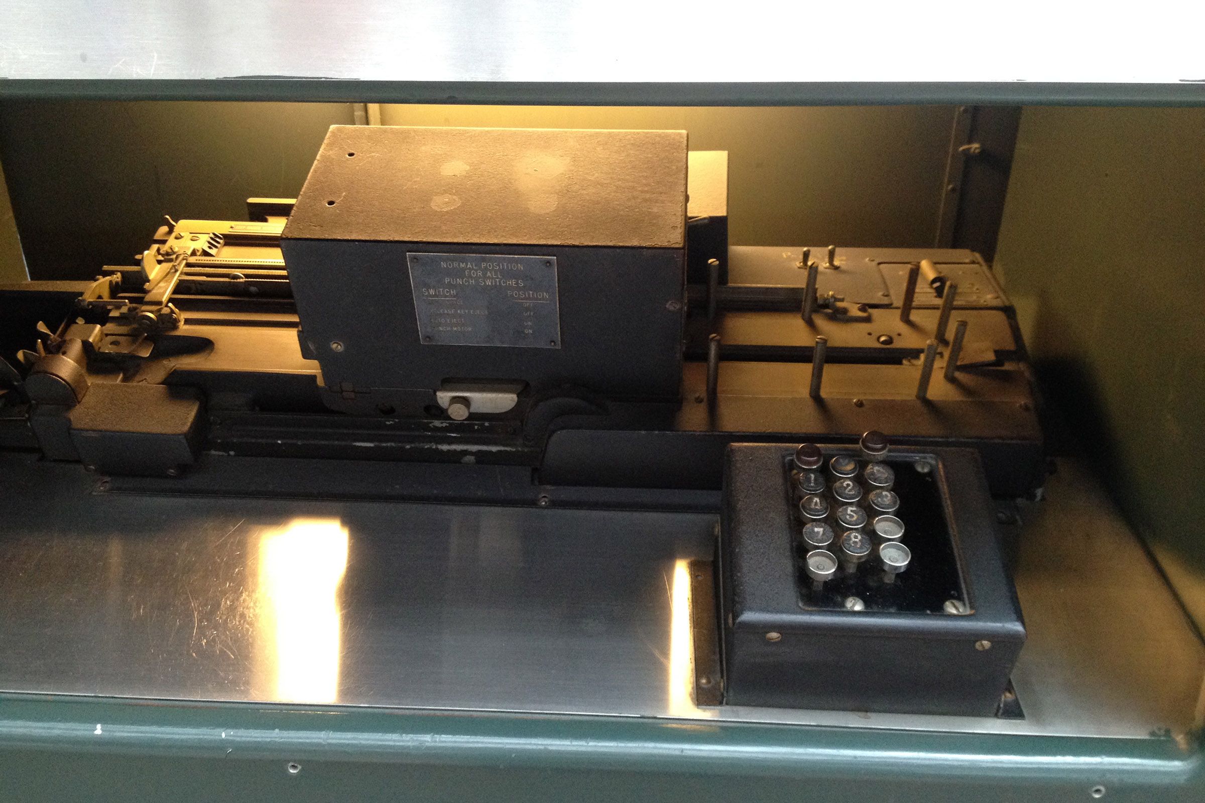 Harvard Mark I card punch