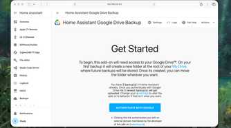 Home Assistant Google Drive Backup Add-on