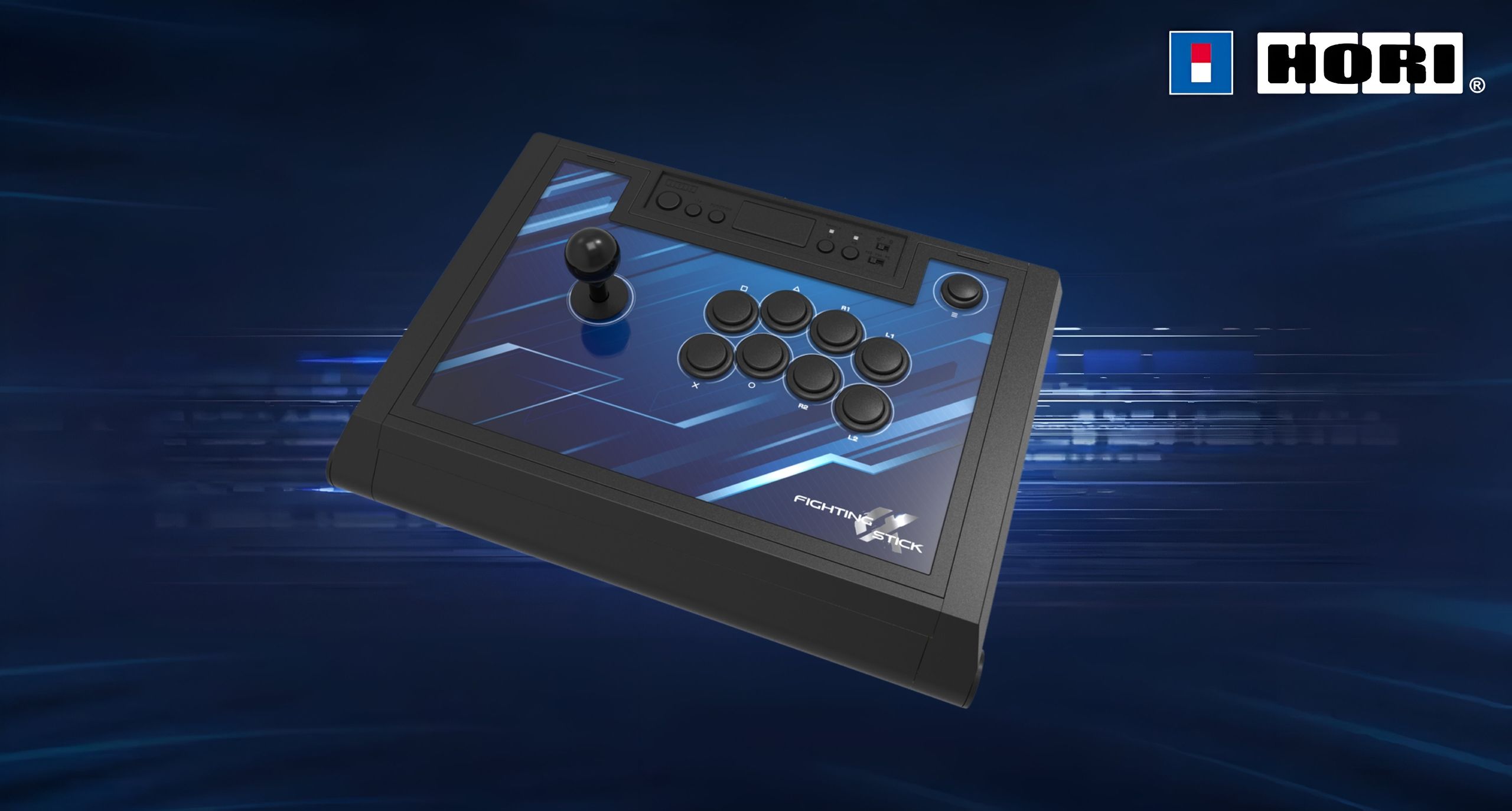 HORI fighting stick for the PlayStation 5.