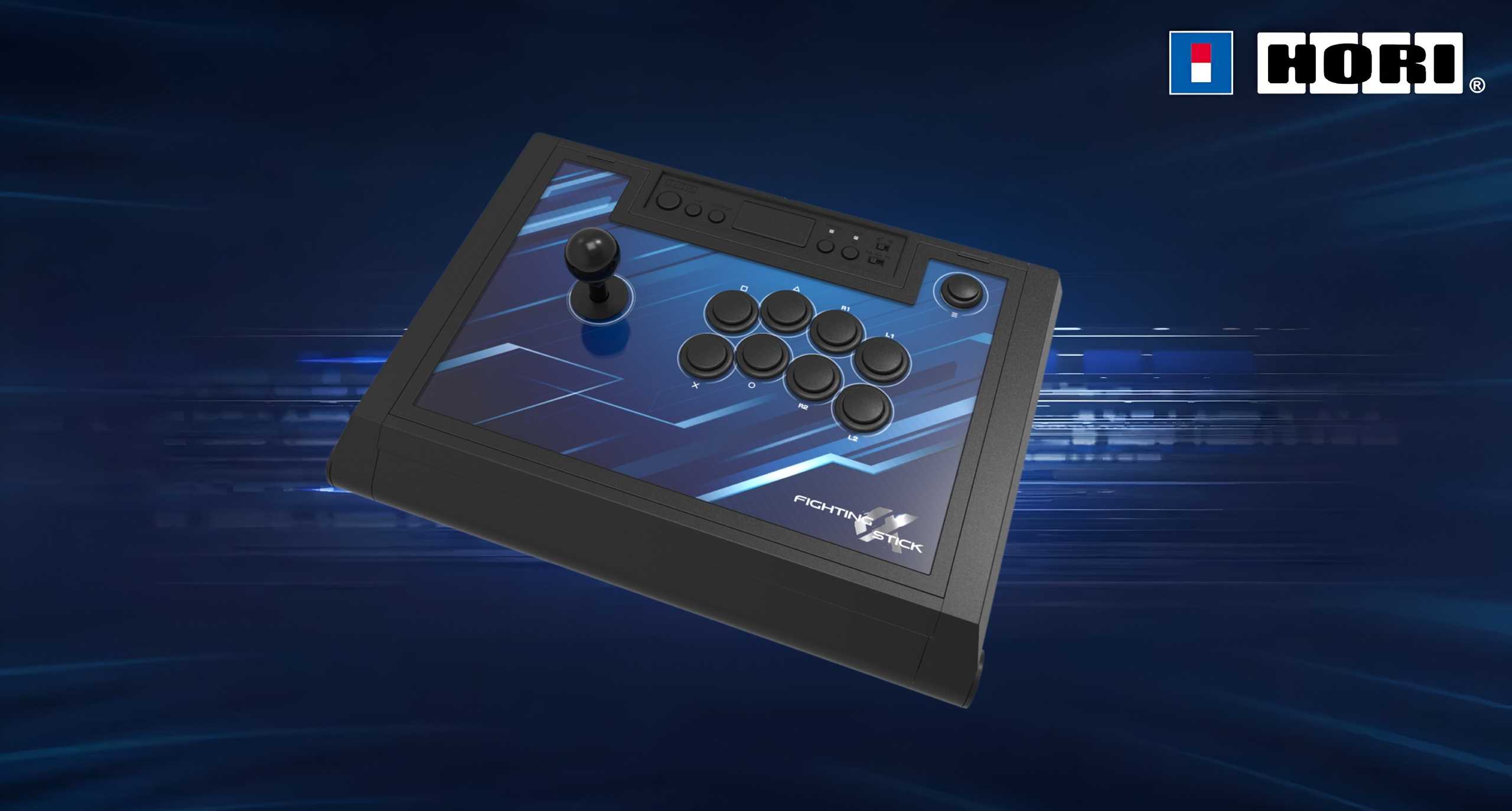 HORI fighting stick for the PlayStation 5.