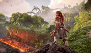 horizon-forbidden-west-aloy-perched-cliff-hollywood-sign