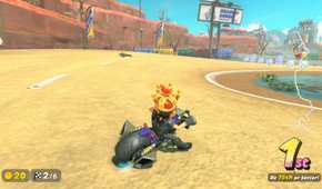 Mario Kart World Knockout Tour Waluigi winning