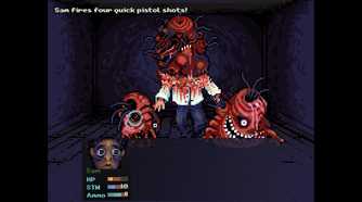 Screenshot from the game Look Outside.
