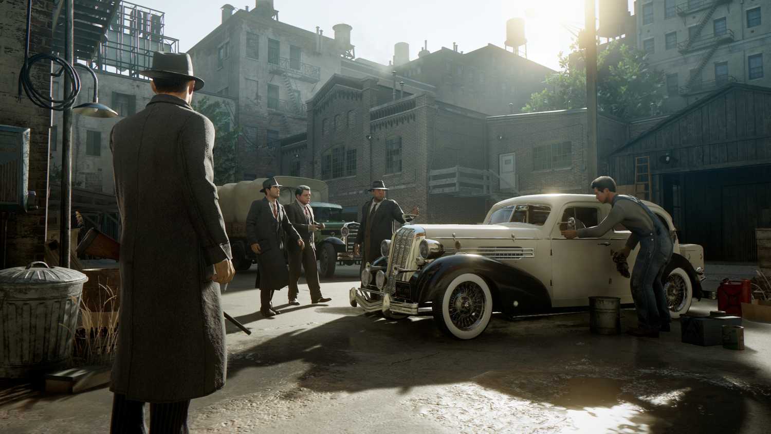 Don Salieri's backyard in Mafia: Definitive Edition