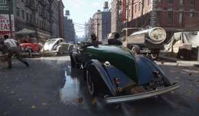 Screenshot of driving from Mafia: Definitive Edition