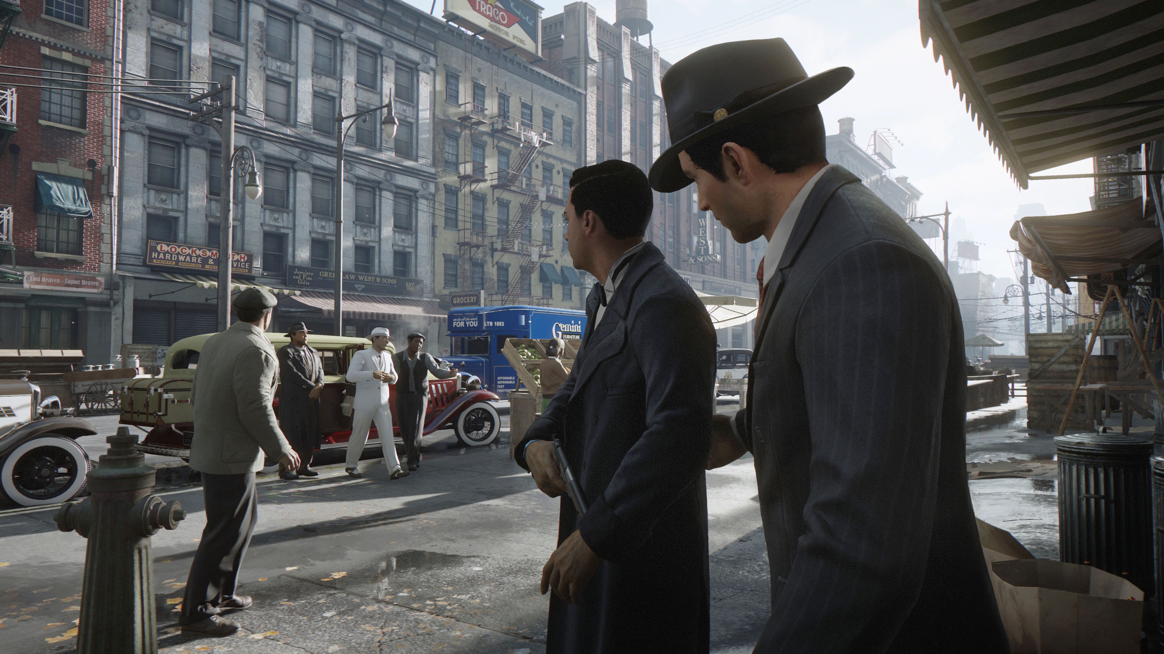 A screenshot from Mafia: Definitive Edition