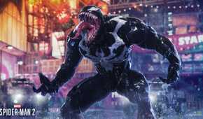 Screenshot of Venom from Marvel's Spider-Man 2.