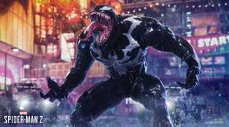 Screenshot of Venom from Marvel's Spider-Man 2.