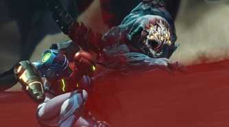 Screenshot from the game Metroid Dread.