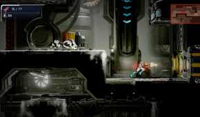 Screenshot from the game Metroid Dread.