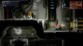 Screenshot from the game Metroid Dread.