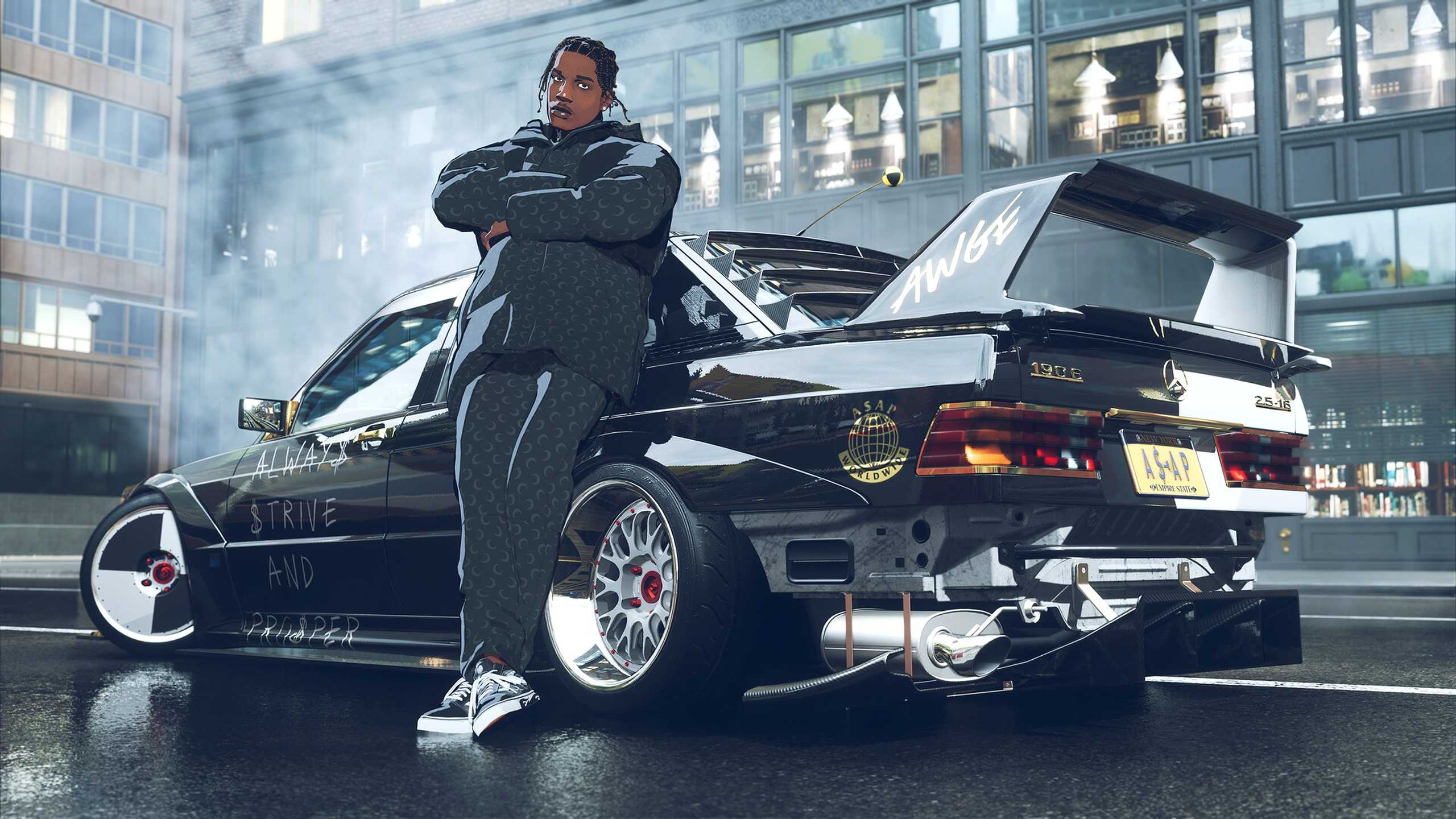 A$AP Rocky in NFS Unbound.