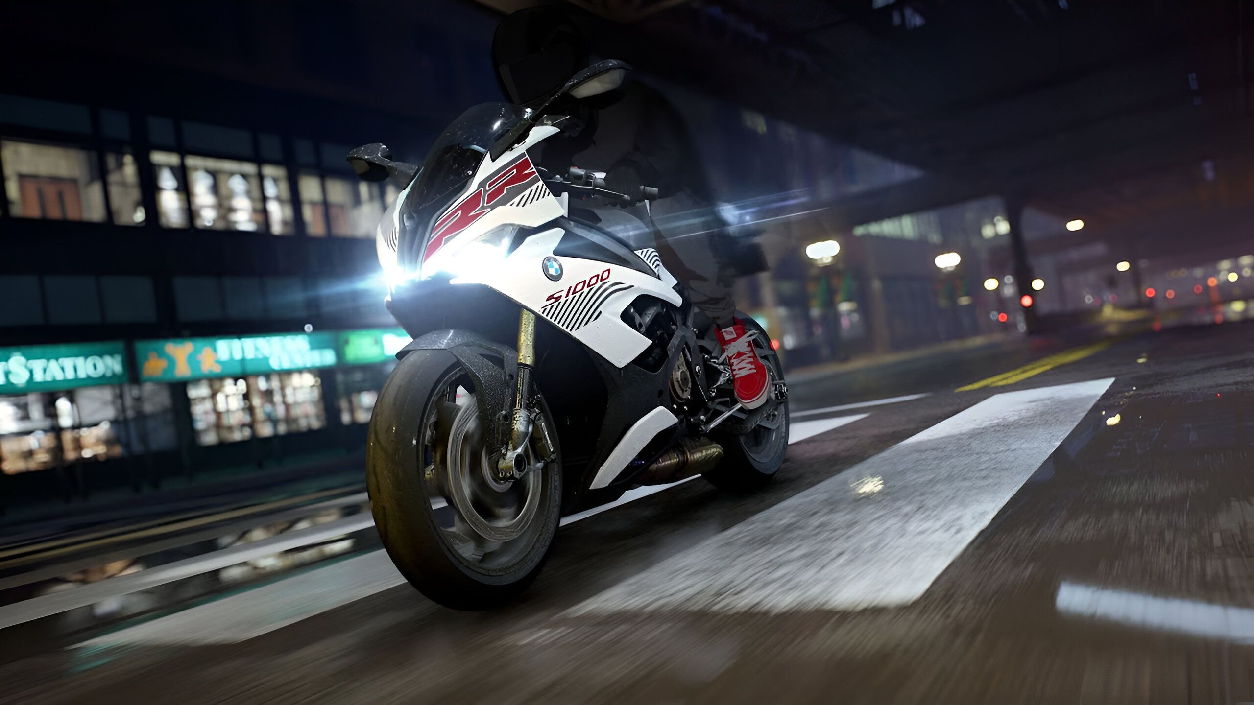 The BMW S1000RR in NFS Unbound.