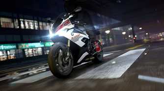 The BMW S1000RR in NFS Unbound.