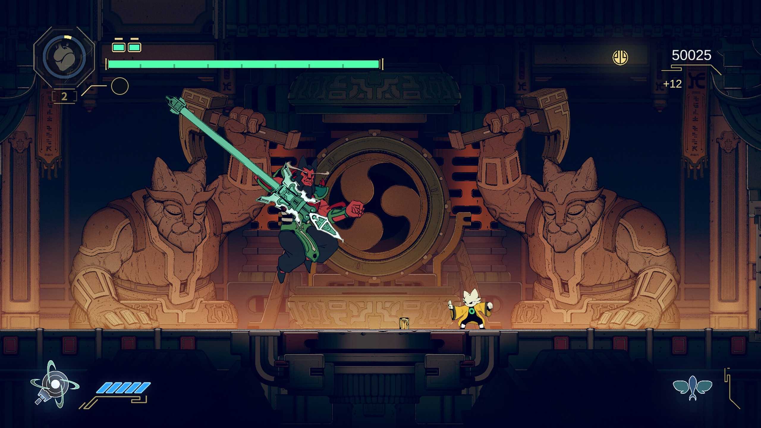 Screenshot from the game Nine Sols.