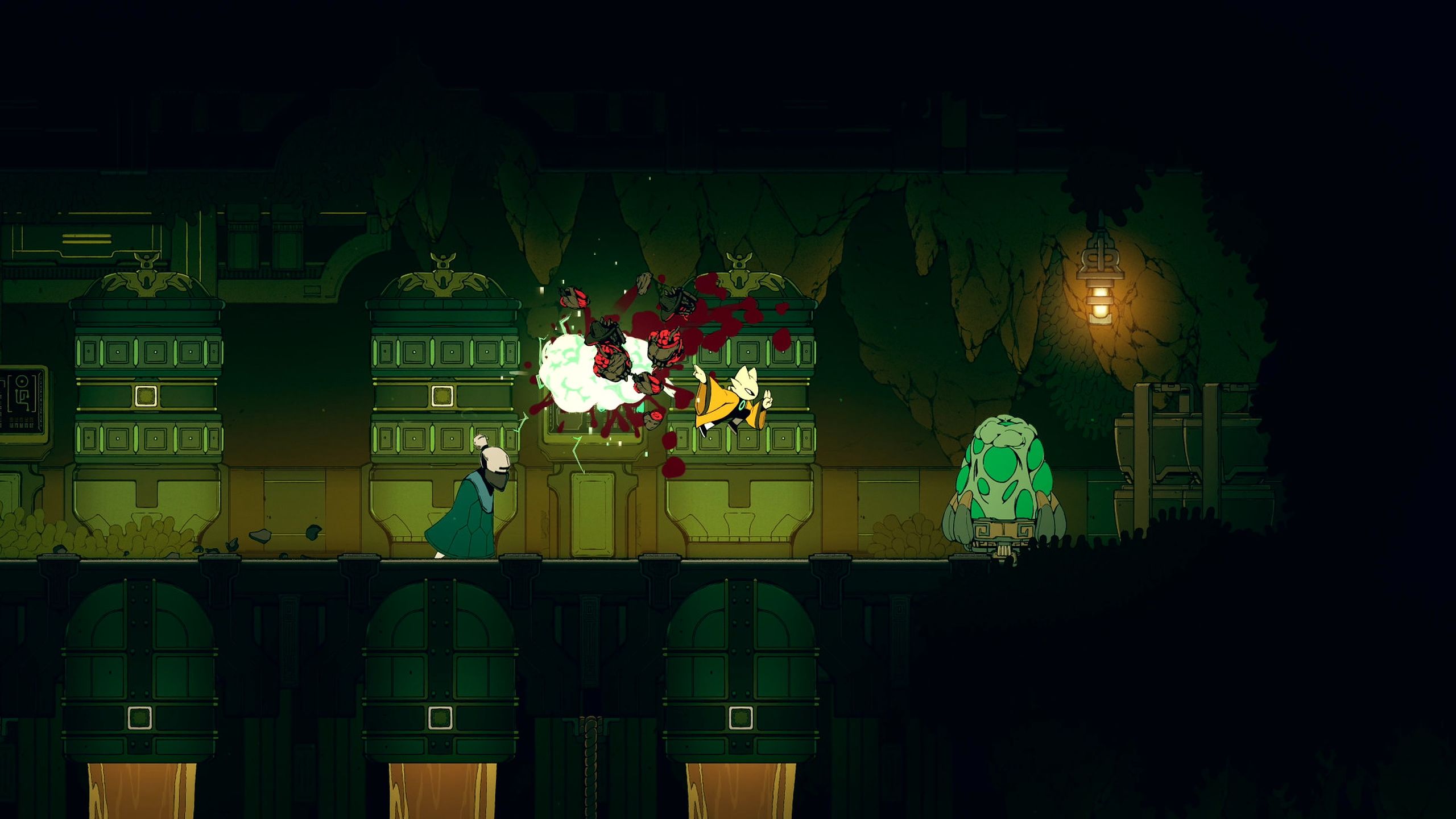 Screenshot from the game Nine Sols.