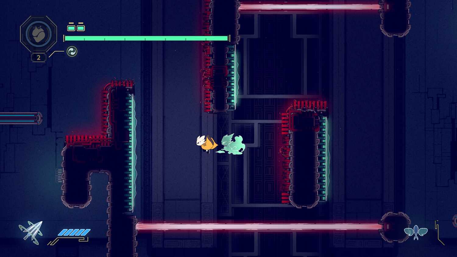 Screenshot from the game Nine Sols.