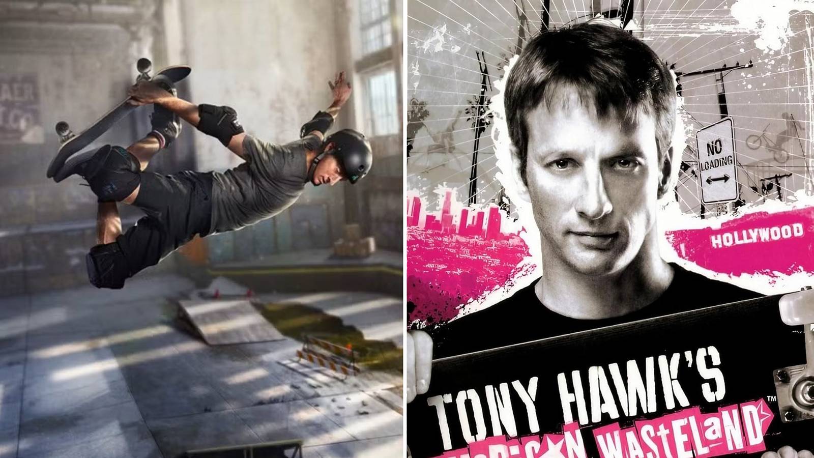 A combination of Tony Hawk's Pro Skater games