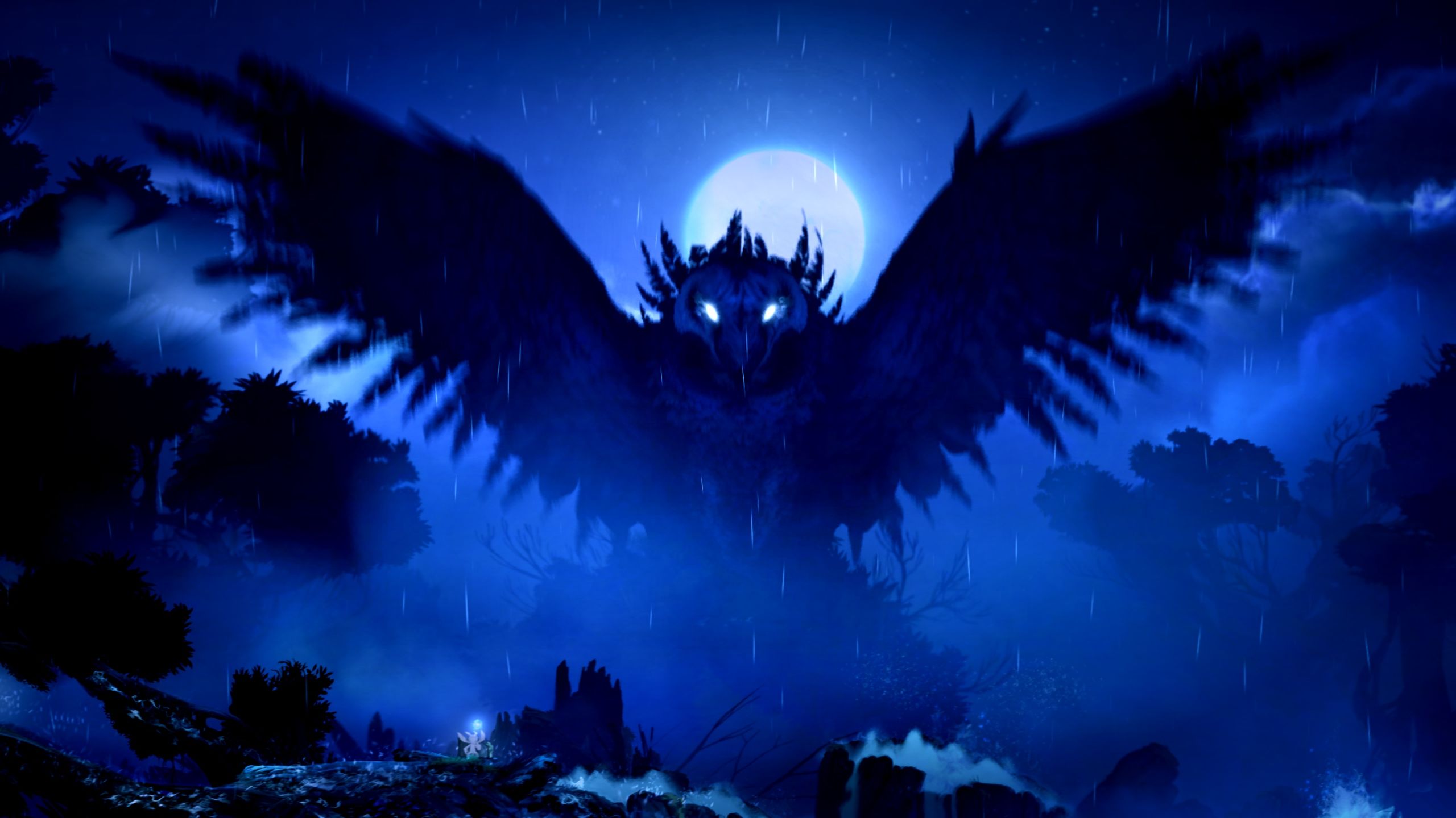 Screenshot from the game Ori and the Blind Forest.