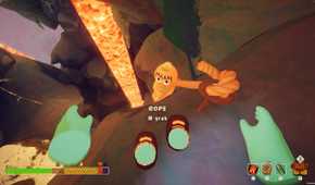 Screenshot from the game PEAK.