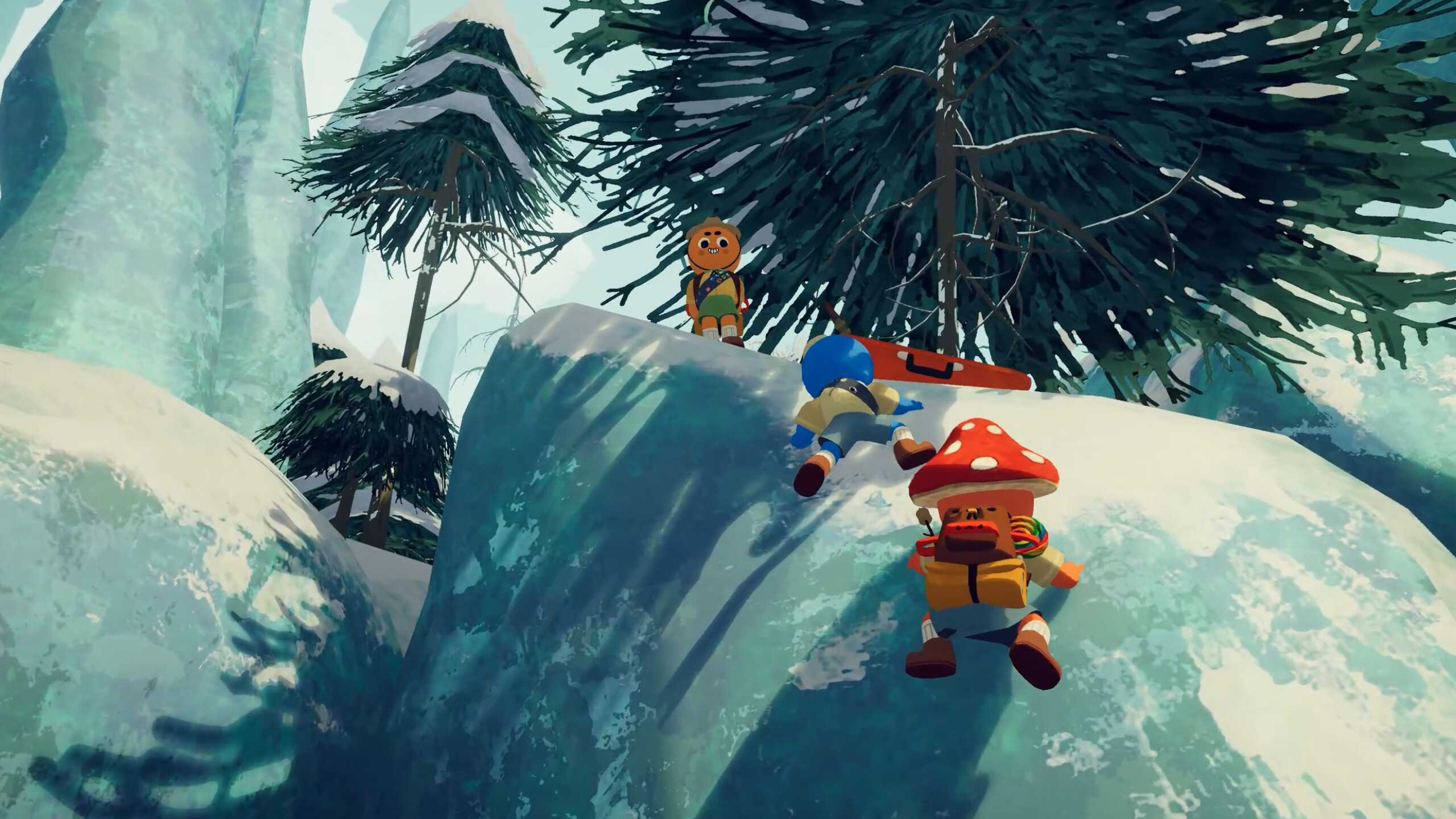 Screenshot from the game PEAK.
