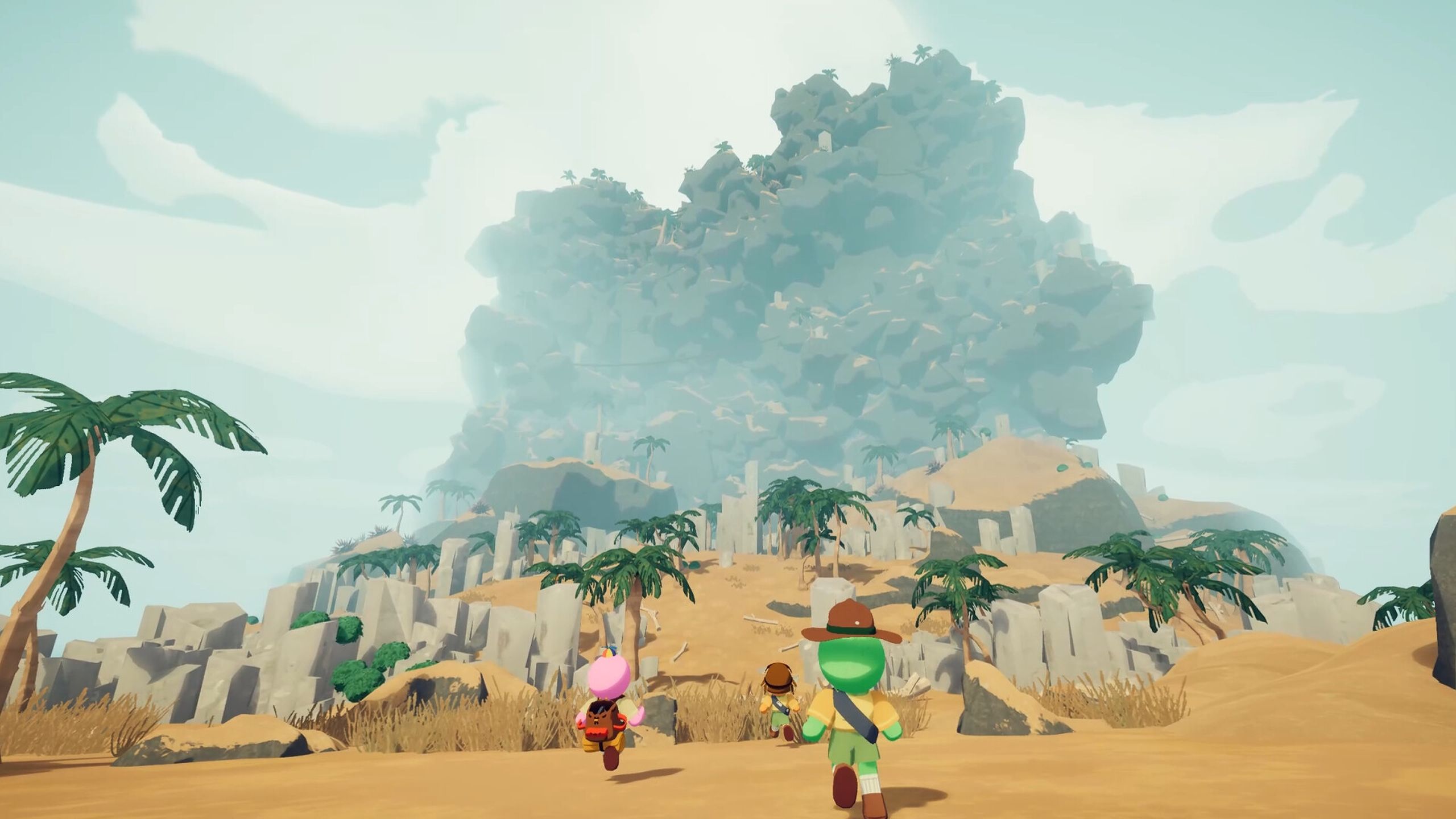 Screenshot from the game PEAK.