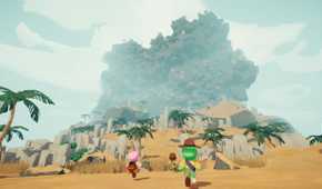Screenshot from the game PEAK.