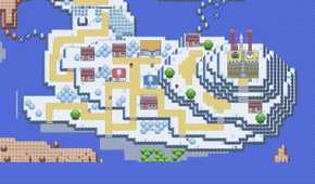 pokemon rowe snowy town