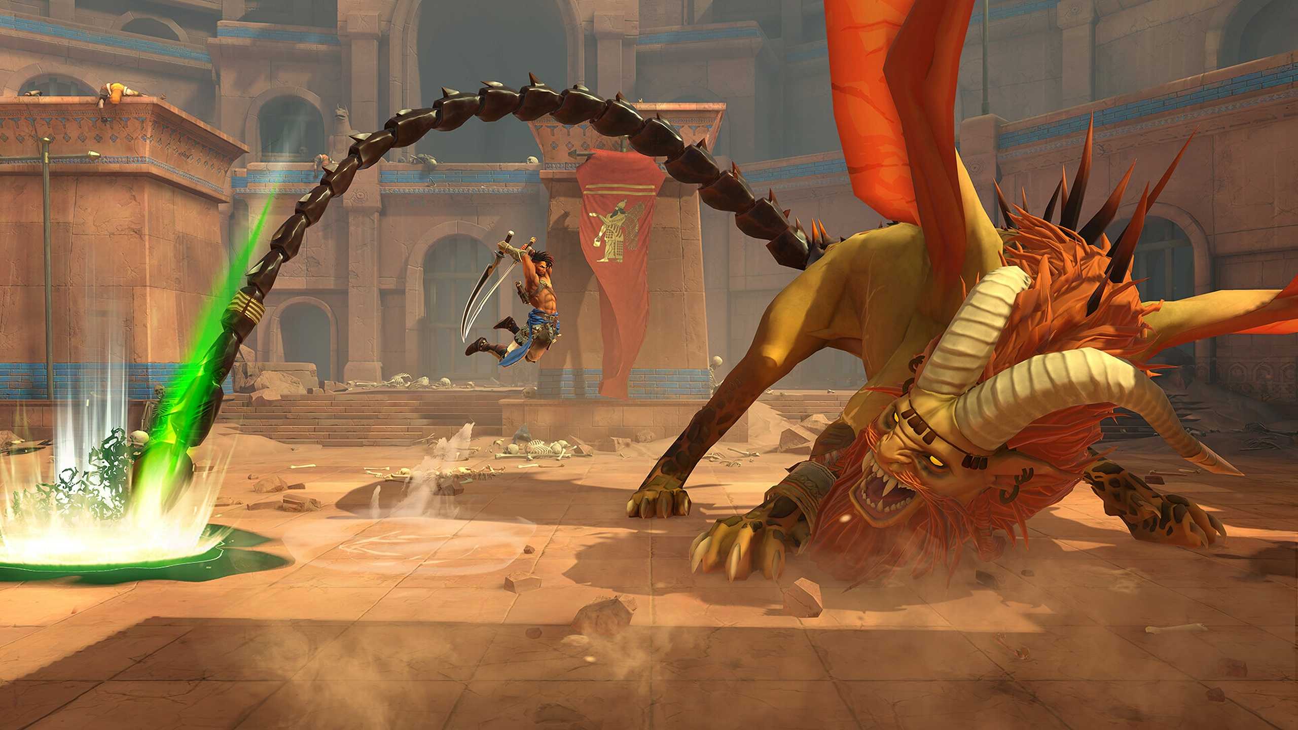 Screenshot from the game Prince of Persia: The Lost Crown.