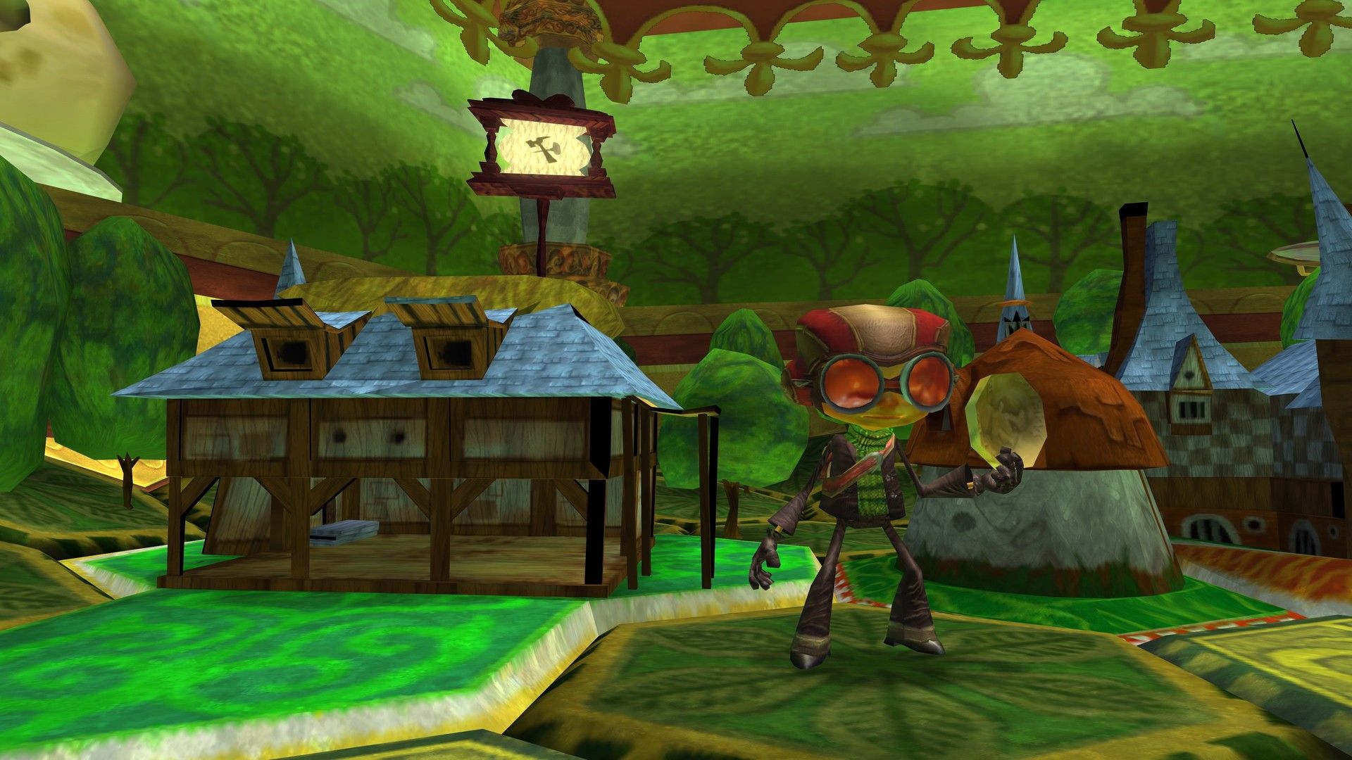 Psychonauts-raz-holding-coin-small-town