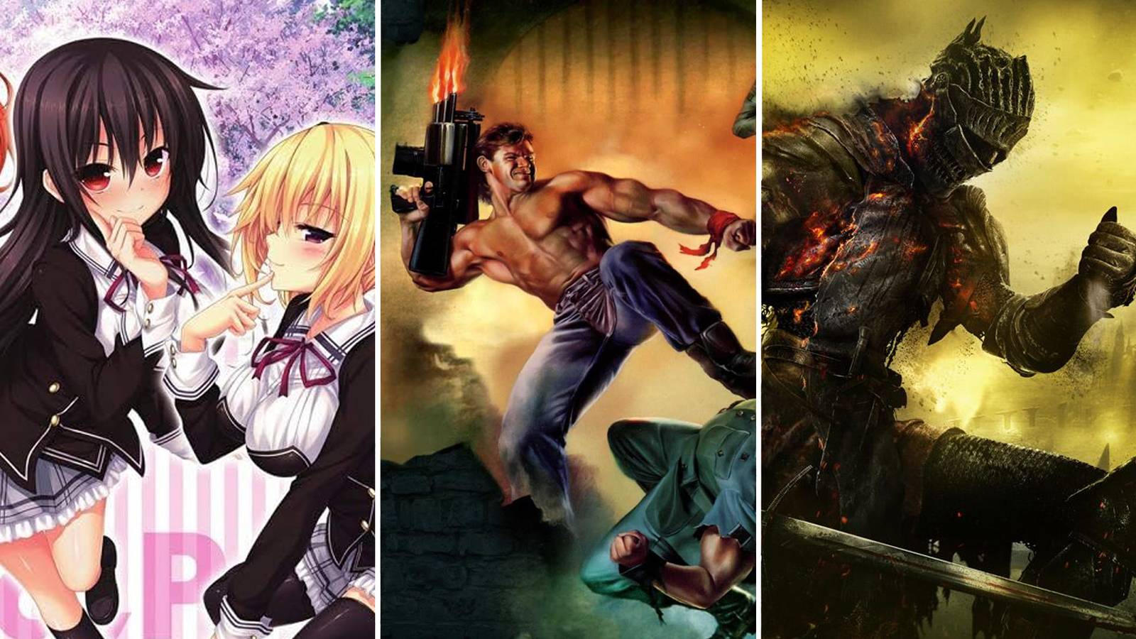 A combination of rare PC games