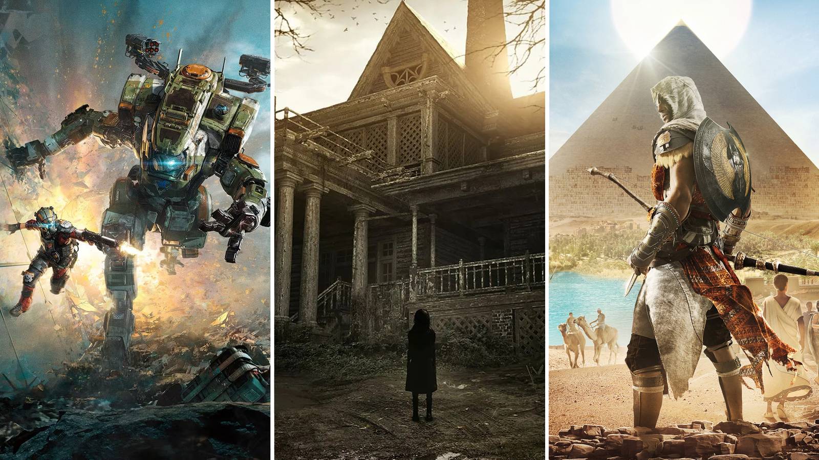 A combination of Xbox One games