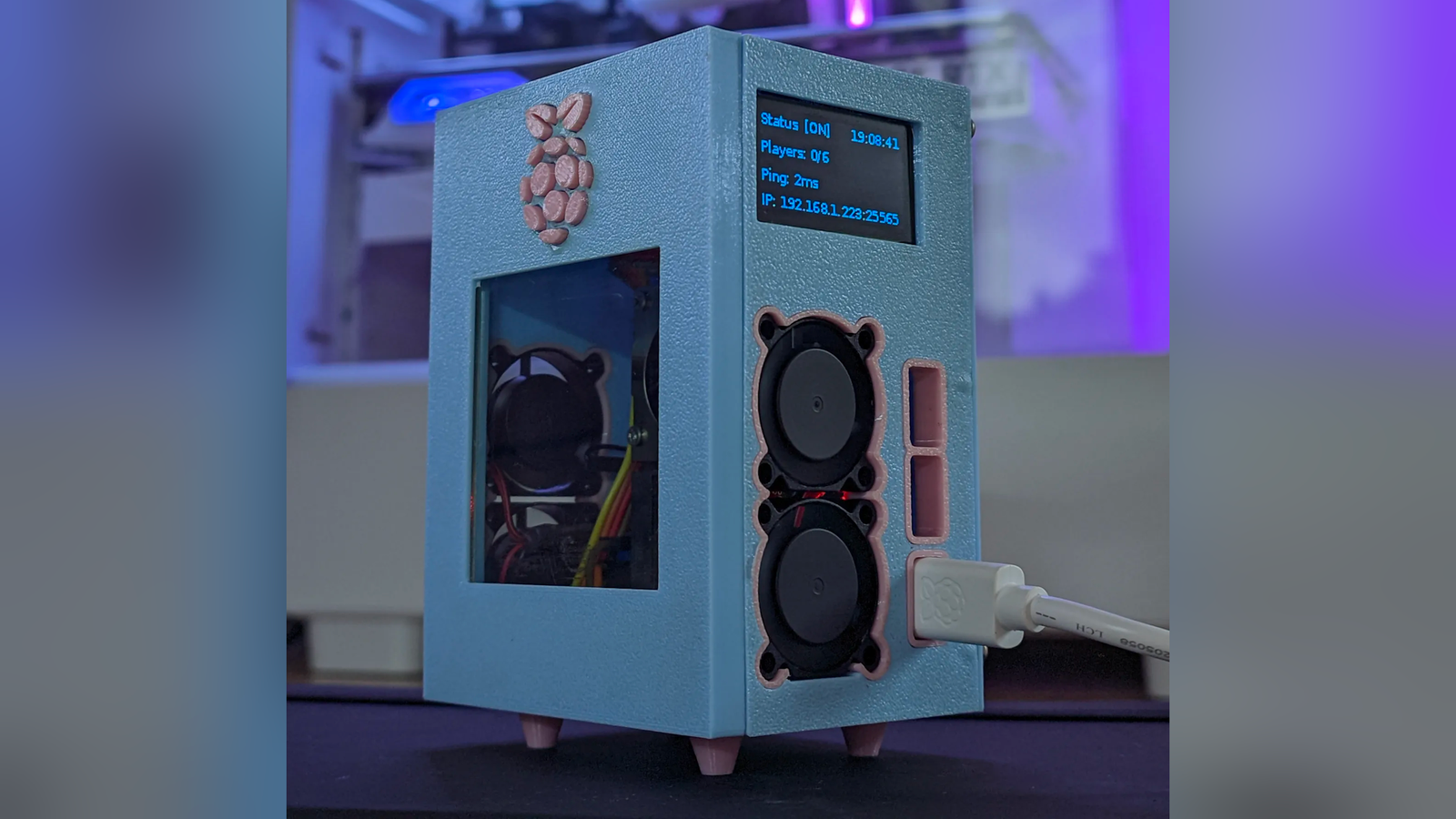 This 3D-printable Raspberry Pi case is the perfect way to host a server