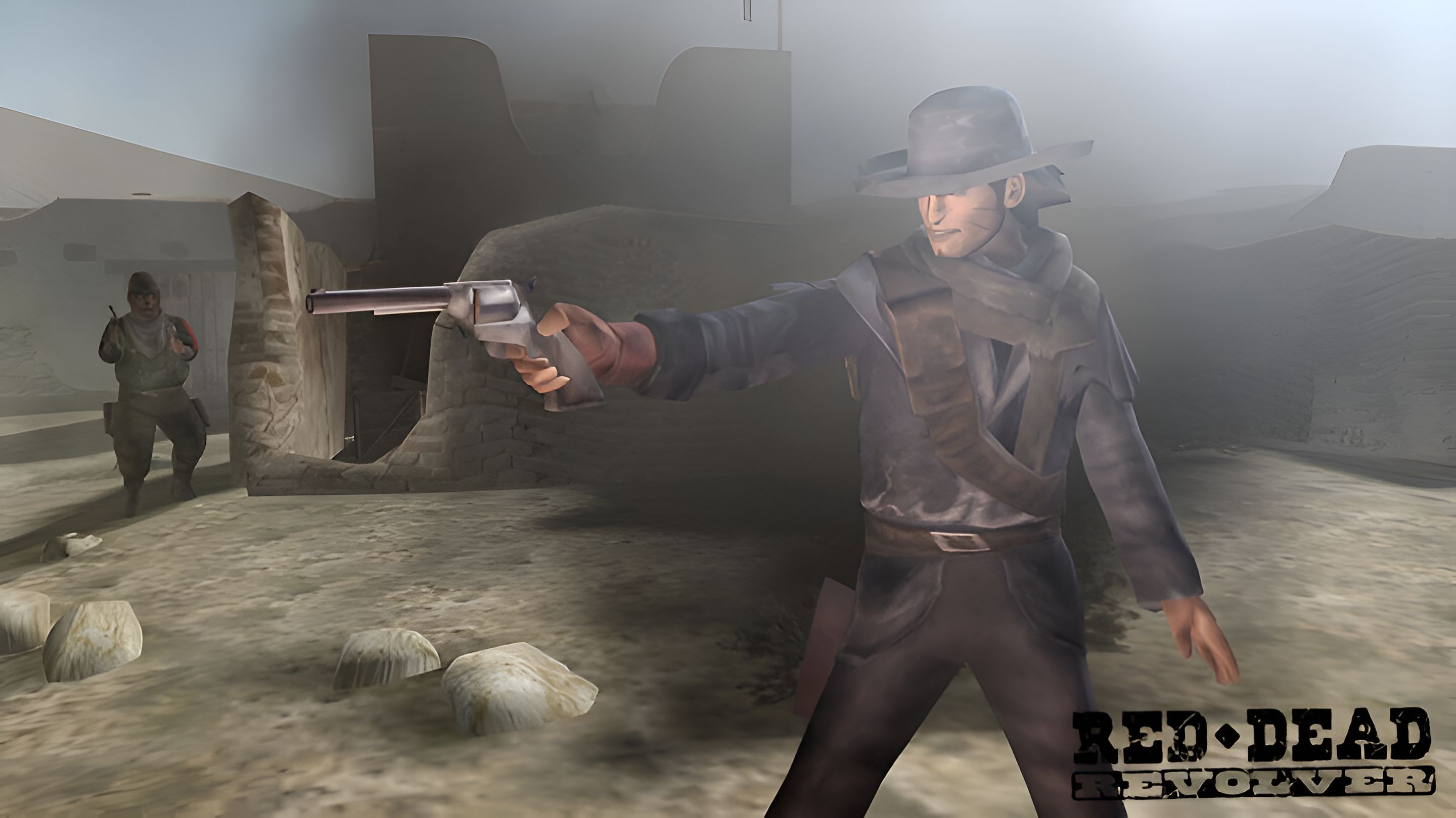 Screenshot from the game Red Dead Revolver.