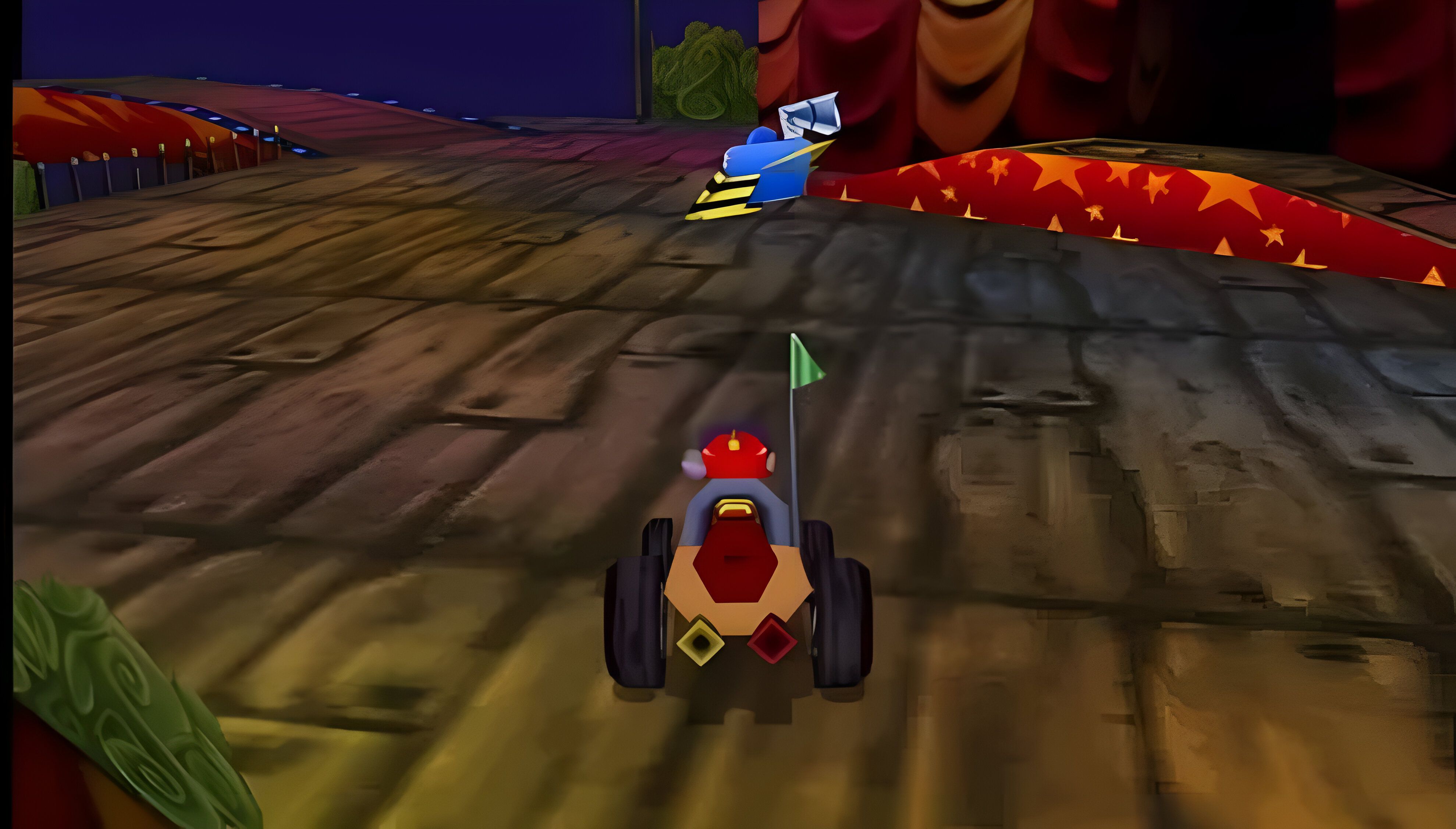 A screenshot from Rocket: Robot on Wheels.